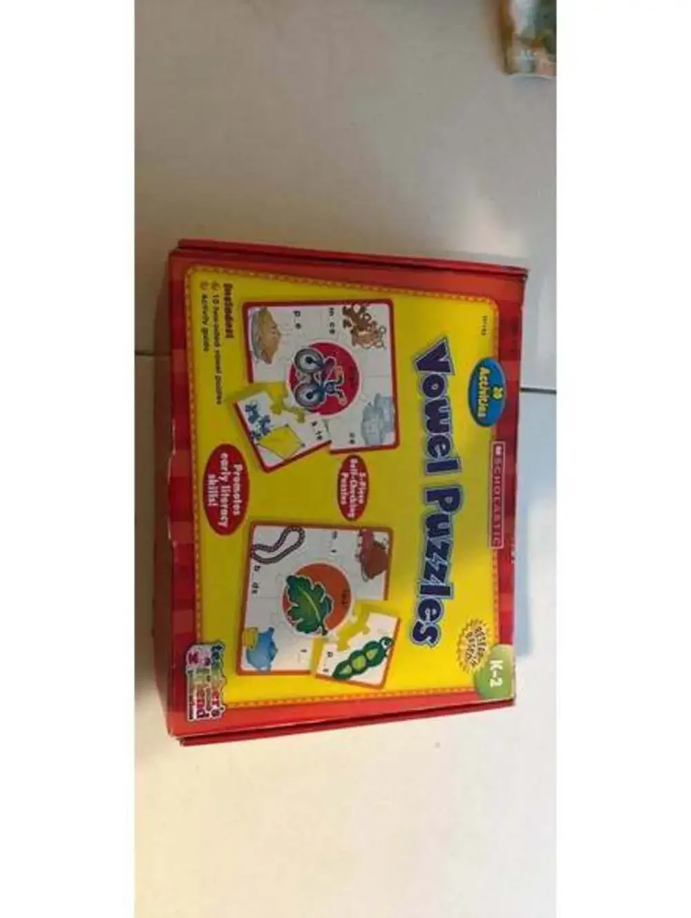 Scholastic Teacher's Friend Vowel Puzzles